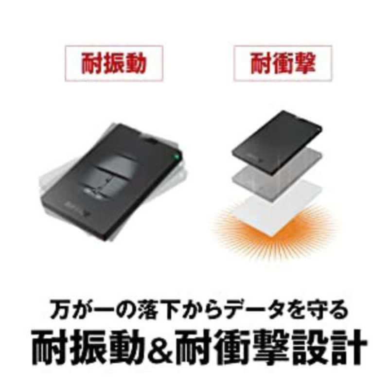 BUFFALO BUFFALO 【アウトレット】外付けSSD ホワイト [ポータブル型 /120GB] SSD-PG120U3-WA  SSD-PG120U3-WA 