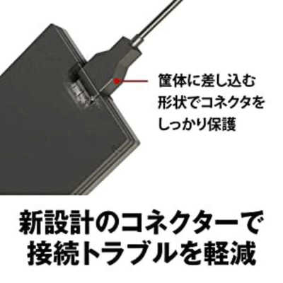 BUFFALO 外付けSSD ブラック [ポータブル型 /960GB] SSD-PG960U3-BA