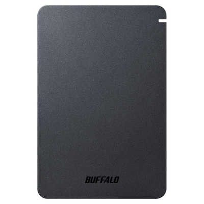 BUFFALO 外付けHDD ブラック [ポータブル型 /1TB] HD-PGF1.0U3