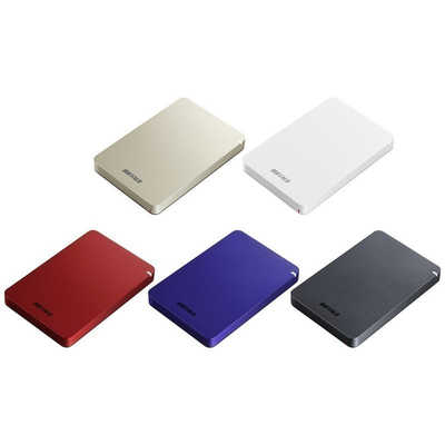 BUFFALO 外付けHDD ブラック [ポータブル型 /1TB] HD-PGF1.0U3