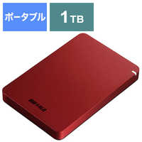 BUFFALO 外付けHDD ブラック [ポータブル型 /1TB] HD-PGF1.0U3