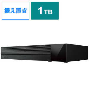 BUFFALO 外付けHDD ブラック [据え置き型 /1TB] HDV-LLD1U3BA