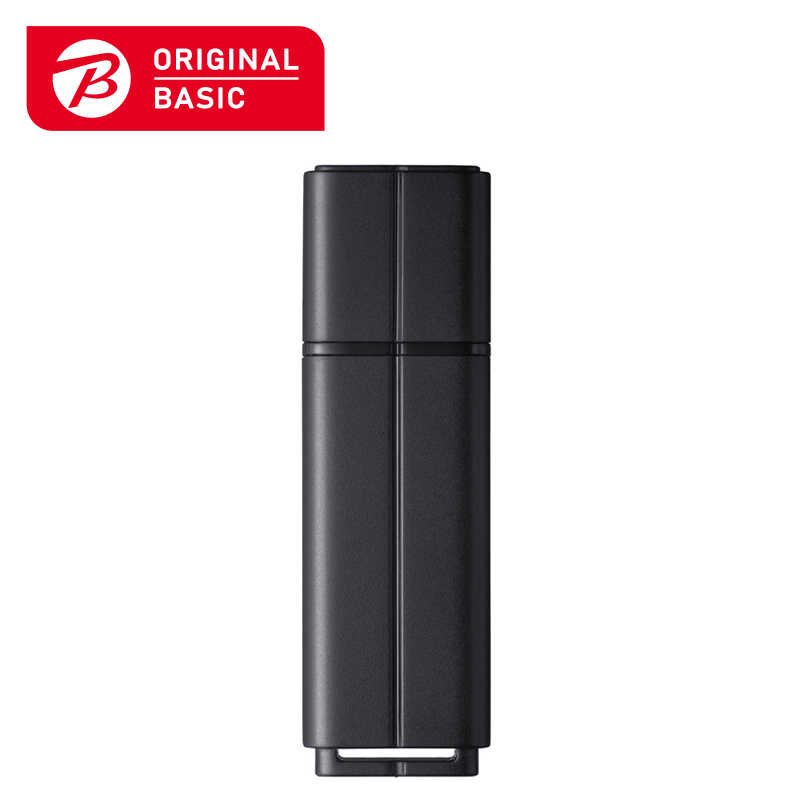 ORIGINALBASIC ORIGINALBASIC USBメモリー｢ビックカメラグループオリジナル｣[32GB/USB2.0/キャップ式] RU2-32BK-B ブラック RU2-32BK-B ブラック