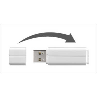 Windows10♠美品❥白色BIBLO❥メモリ4G❥大容量320G❥テンキ付き ORIGINALBASIC USBメモリー｢ビックカメラグループオリジナル｣[64GB