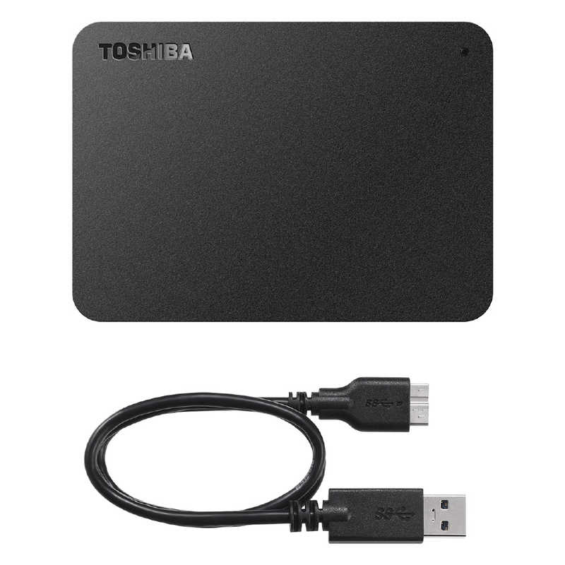 東芝　TOSHIBA 東芝　TOSHIBA USB3 0対応ポータブルHDD Canvio BASIC 1 0TB HD-TPA1U3-B ブラック HD-TPA1U3-B ブラック