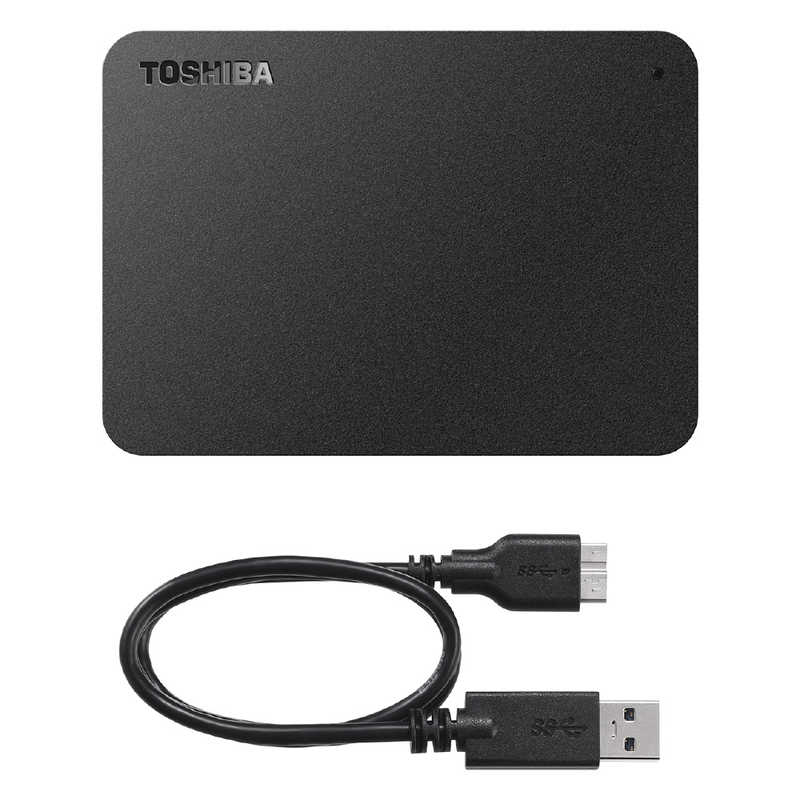 東芝　TOSHIBA 東芝　TOSHIBA USB3 0対応ポータブルHDD Canvio BASIC 2 0TB HD-TPA2U3-B ブラック HD-TPA2U3-B ブラック