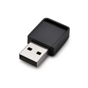 BUFFALO 法人向け 11ac 433Mbps USB2.0用 小型無線LAN子機 ブラック WLP-U2-433DM