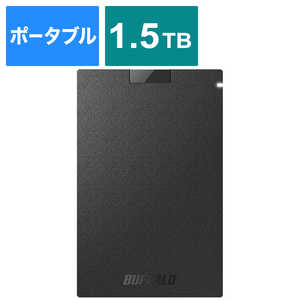 BUFFALO 外付けSSD SSD-PGC1.9U3-BA ブラック