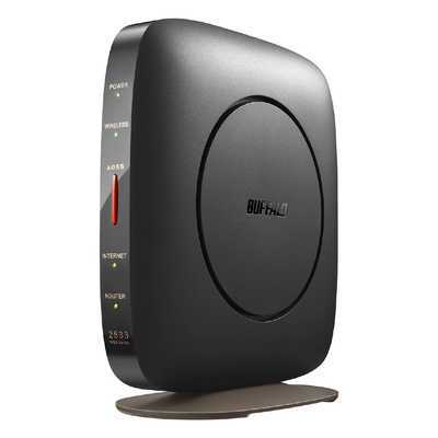 BUFFALO 無線LANルーター(Wi-Fiルーター) ac/n/a/g/b 目安：～4LDK/3階 