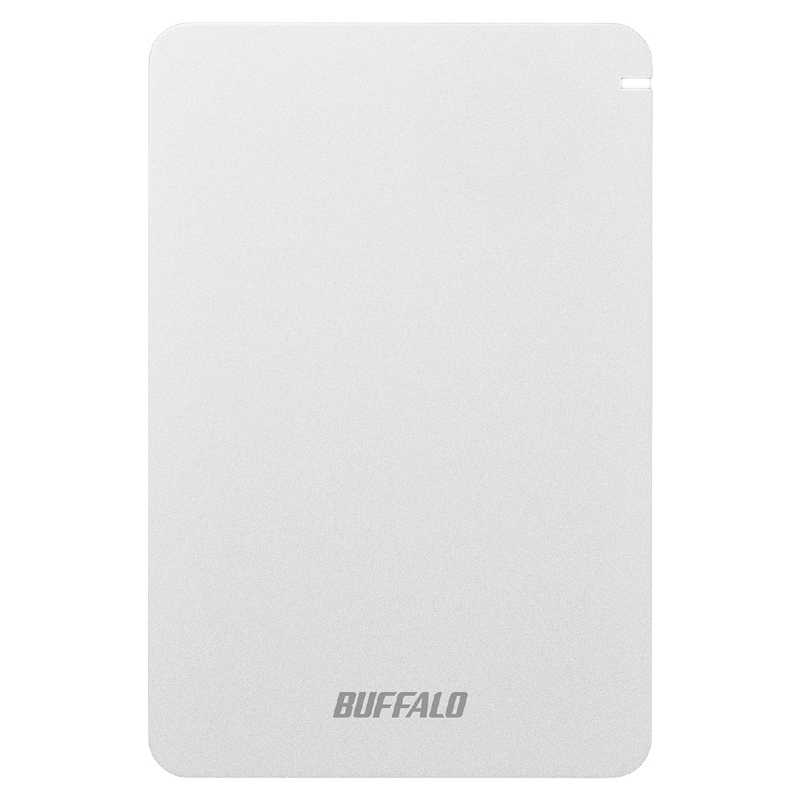 BUFFALO BUFFALO USB3.1(Gen.1)対応 耐衝撃ポータブルHDD 5TB[ポータブル型/5TB] HD-PGF5.0U3-GWHA ホワイト HD-PGF5.0U3-GWHA ホワイト