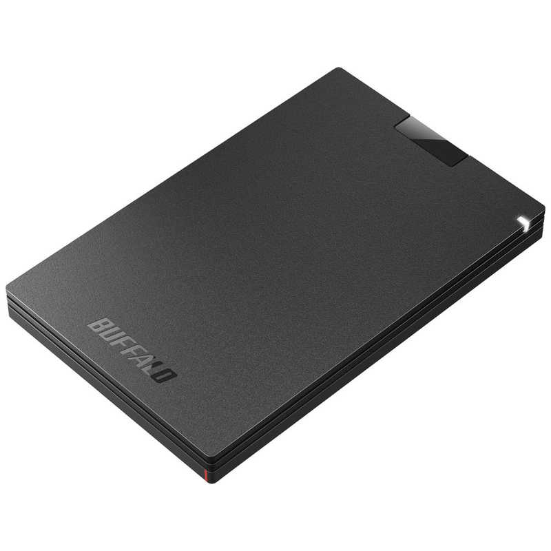 BUFFALO BUFFALO TV録画･取り付け可能 外付けポータブルSSD 240GB SSD-PGT240U3-BA ブラック SSD-PGT240U3-BA ブラック