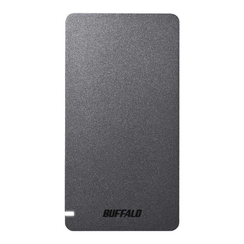 BUFFALO BUFFALO 【アウトレット】外付けSSD パソコン用 [ポータブル型 /960GB] SSD-PGM960U3-B ブラック SSD-PGM960U3-B ブラック