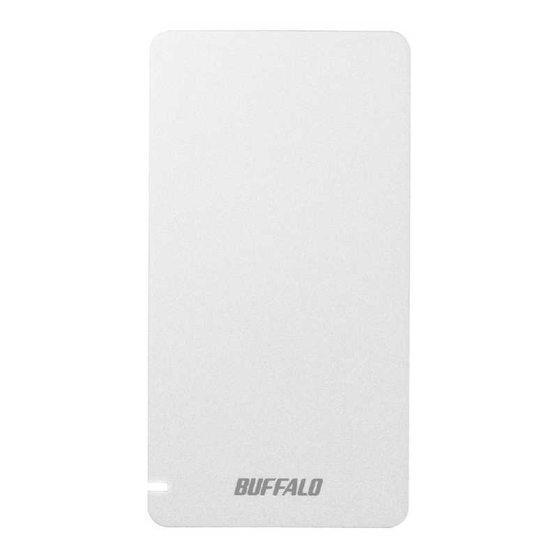 BUFFALO BUFFALO 【アウトレット】外付けSSD パソコン用 [ポータブル型 /960GB] SSD-PGM960U3-W ホワイト SSD-PGM960U3-W ホワイト
