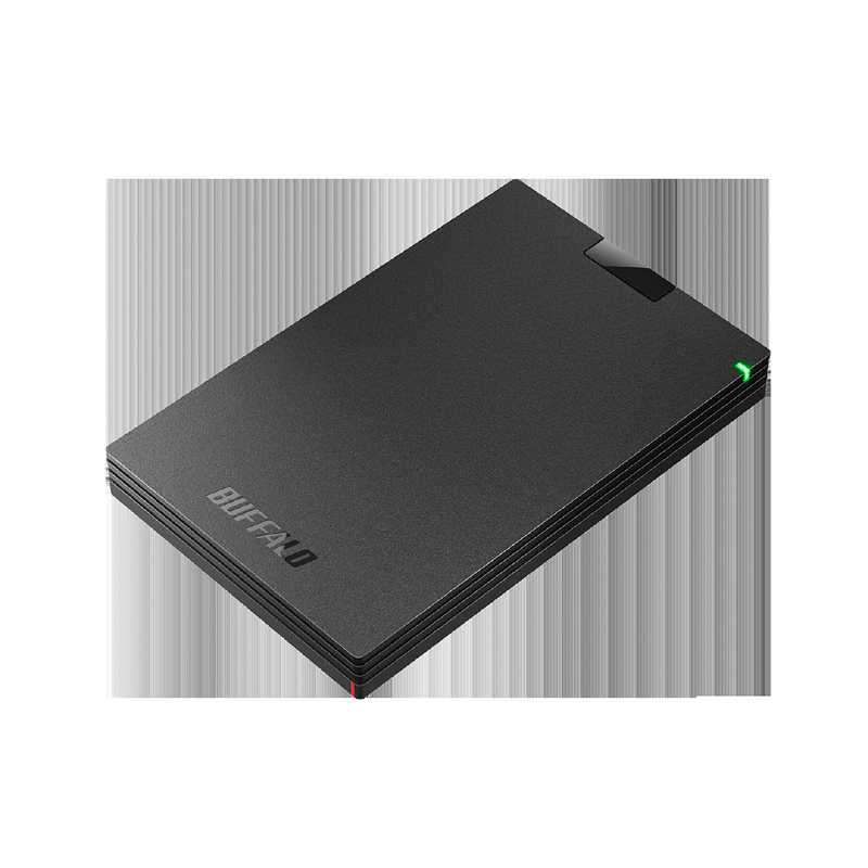 BUFFALO BUFFALO 外付けHDD パソコン用[ポータブル型/1TB] HD-PGAC1U3-BA ブラック HD-PGAC1U3-BA ブラック