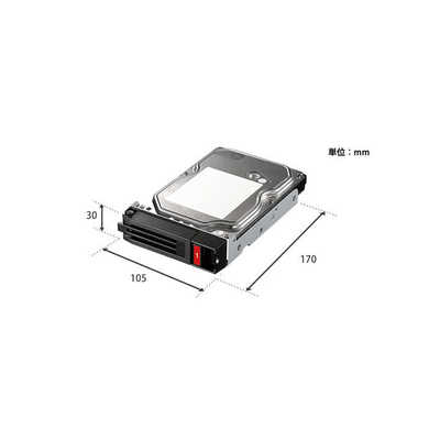 BUFFALO WSH5020RNシリーズ オプション 交換用HDD 6TB ［6TB