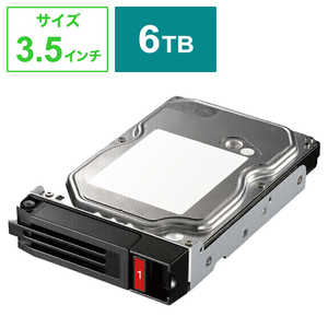 BUFFALO WSH5020RNシリーズ オプション 交換用HDD 6TB ［6TB /3.5インチ］ ブラック OP-HD6.0N-WSHR