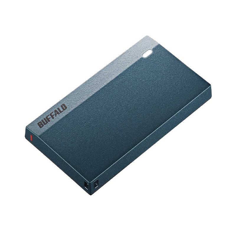BUFFALO BUFFALO USB3.2(Gen1) 超小型ポータブルSSD 250GB SSD-PSM250U3-MB モスブル－ SSD-PSM250U3-MB モスブル－