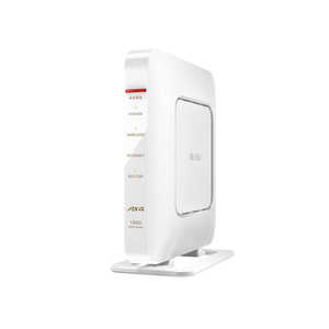 BUFFALO 無線LANルーター(Wi-Fiルーター) Wi-Fi 6(ax)/ac/n/a/g/b 目安：～3LDK/2階建 WSR-1800AX4-WH