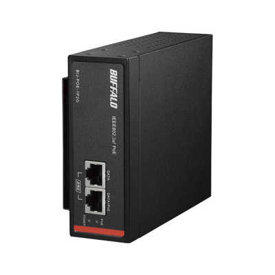 新品】高速2.5G/BUFFALO BIJ-POE-1P2GH インジェクター BUFFALO PoE