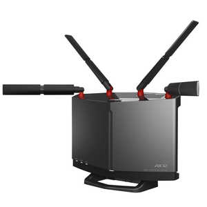 BUFFALO 無線LANルーター(Wi-Fiルーター) Wi-Fi 6(ax)/ac/n/a/g/b 目安：?4LDK/3階建 ブラック WXR6000AX12S