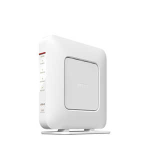 BUFFALO 無線LANルーター(Wi-Fiルーター) Wi-Fi 6(ax)/ac/n/a/g/b 目安：?3LDK/2階建 ホワイト WSR1800AX4SWH