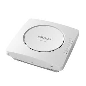 BUFFALO 法人向け無線LANアクセスポイント 11ax/ac/n/a/g/b 2401+1147Mbps 同時接続 インテリジェントモデル エアステーション プロ ホワイト WAPM-AX8R