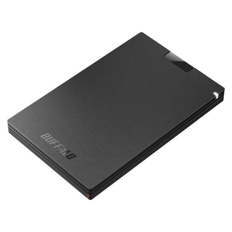 BUFFALO BUFFALO 外付けSSD USB-A接続 ブラック [ポータブル型 /500GB] SSD-PG500U3-BC SSD-PG500U3-BC