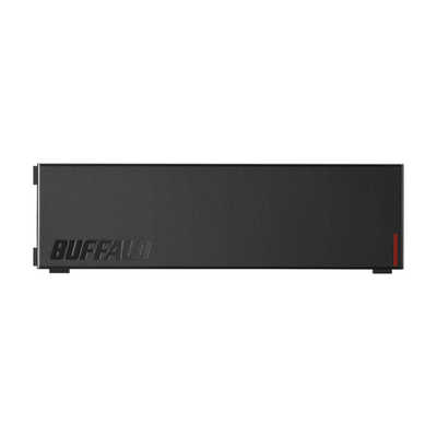 BUFFALO 外付けHDD USB-A接続 テレビ・パソコン両対応 ブラック 