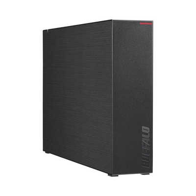 BUFFALO 外付けHDD USB-A接続 テレビ・パソコン両対応 ブラック 