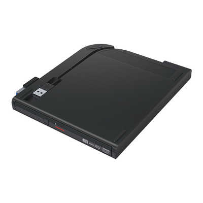 BUFFALO DVDドライブ 外付け 光学式 DVD CD ポータブル Mac/Win