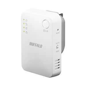 BUFFALO Wi-Fi中継機(コンセント直挿し) 866+300Mbps AirStation(Android/iOS/Mac/Win) ホワイト [ac/n/a/g/b] WEX1166DHPS2