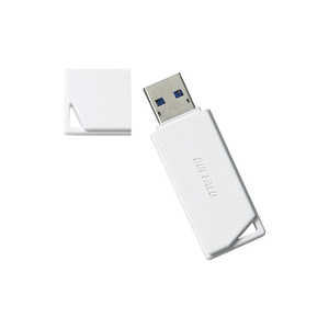 BUFFALO 륹USB ۥ磻 [128GB /USB TypeA /USB3.2 /å׼] RUF3-KVB128G-WH
