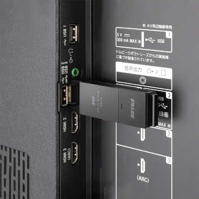ふるさと納税】BUFFALO バッファロー スティック型 SSD 500GB 抗
