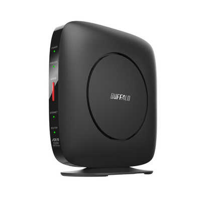 BUFFALO Wi-Fiルーター 親機 2401+800Mbps ブラック [Wi-Fi 6(ax)/ac/n  
