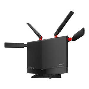 BUFFALO Wi-Fiルーター 親機 4803+860Mbps ブラック [Wi-Fi 6(ax)/ac/n/a/g/b] WXR-5700AX7B
