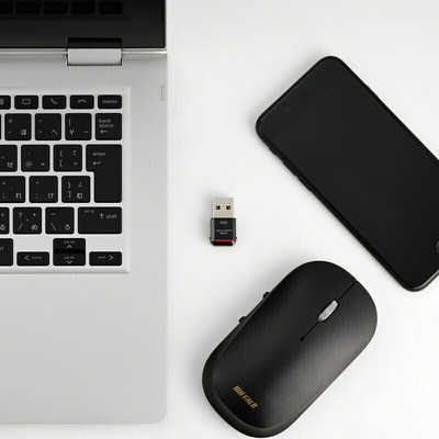 BUFFALO 外付けSSD USB-A接続 ［1TB /ポータブル型］ ブラック SSD