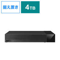 BUFFALO HDV-CCD4U3BA テレビ録画向け USB3.2(Gen1)対応 4TB 外付けHDD