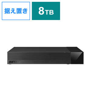 BUFFALO HDV-CCD8U3BA テレビ録画向け USB3.2(Gen1)対応 8TB 外付けHDD ブラック HDV-CCD8U3BA