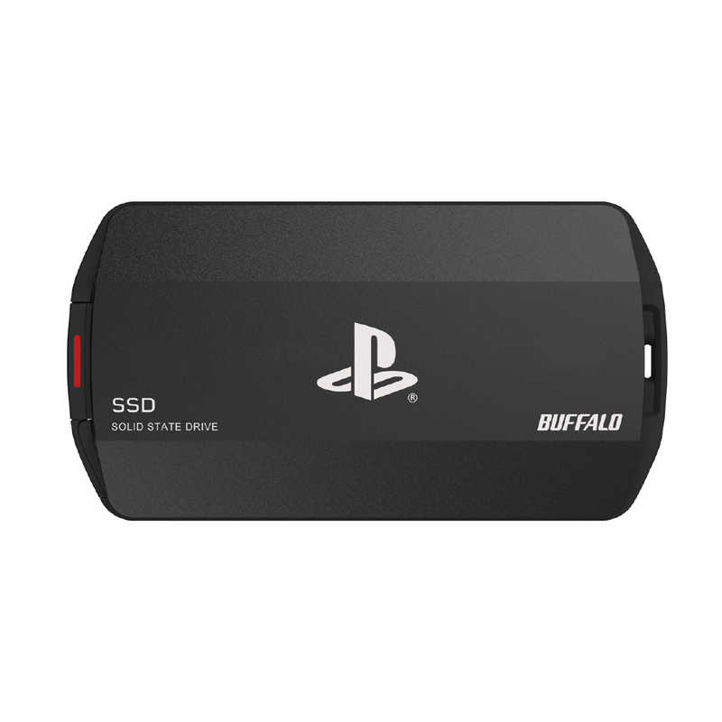 BUFFALO BUFFALO PlayStationR5公式ライセンス商品ポータブルSSD高速モデル ［1TB /ポータブル型］ SSD-PHO1.0U3-B SSD-PHO1.0U3-B