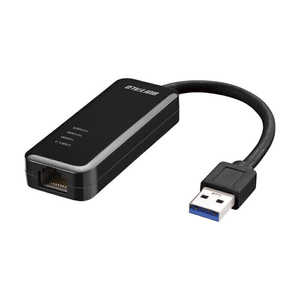 BUFFALO ［Giga USB3.2 Gen1 Type-A対応 有線LANアダプター ブラック］ LUA5-U3-AGTE-BK