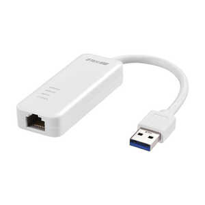 BUFFALO ［Giga USB3.2 Gen1 Type-A対応 有線LANアダプター ホワイト］ LUA5-U3-AGTE-WH