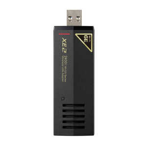 BUFFALO ［Wi-Fi アダプター AirStation(エアステーション) Wi-Fi 6E(11ax) 対応 2402＋2402＋573Mbps USB3.2用CDレスインストール 無線LAN子機］ WI-U3-2400XE2