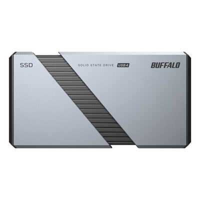 BUFFALO PC向け USB4(Gen3x2)対応 High-End ポータブルSSD ［2TB