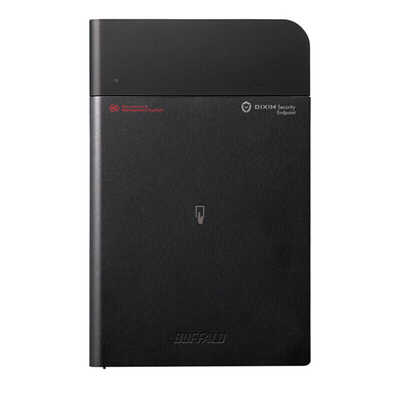BUFFALO ICカードセキュリティ 強制暗号化 ウイルスチェック 耐衝撃ポータブルHDD 500GB HDS-PZN500U3TV3 バッファロー ICカードセキュリティ 強制暗号化 ウイルスチェック 耐