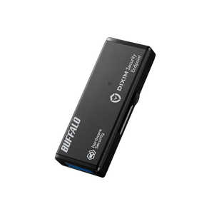 BUFFALO セキュリティーUSBメモリー USB3.2(Gen1) ウイルスチェック 3年保証 ［64GB /USB TypeA /USB3.2 /スライド式］ RUF3-HSL64GEV3