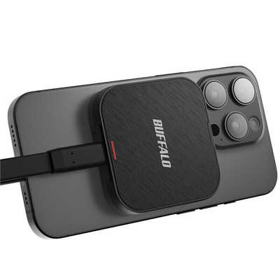 BUFFALO スマートフォン向けマグネット対応SSD USB3.2Gen2 ［2TB