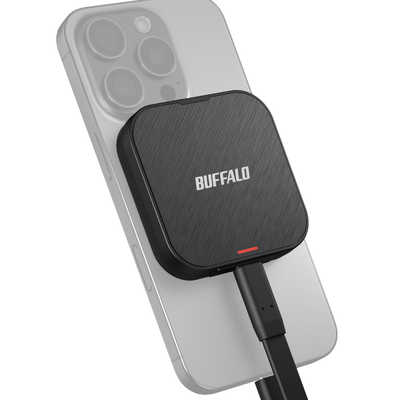 BUFFALO スマートフォン向けマグネット対応SSD USB3.2Gen2 ［2TB