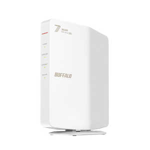 BUFFALO Wi-Fi롼 AirStation ǥ奢Х 2882688Mbps ۥ磻 Wi-Fi 7(be) / IPv6б WSR3600BE4P/CWH