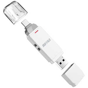 BUFFALO USB3.2(Gen2) Type-C/Aコネクター両対応 中低速帯 スティック ［2TB / ポータブル型］ SSD-SD2.0U3WA/C