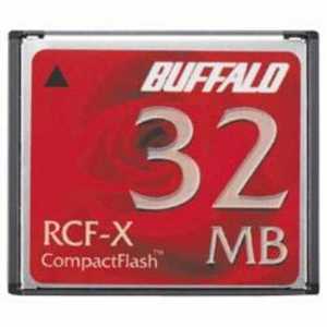 BUFFALO コンパクトフラッシュ RCF-Xシリーズ ［32MB］ RCF-X32MY